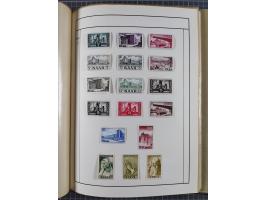 1880/1980 (ca.), alte Sammlung in 3 Bänden, dabei schöne Teile Saar, Danzig und Kolonien sowie Deutschland nach 1945&nbsp;