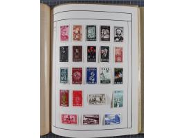 1880/1980 (ca.), alte Sammlung in 3 Bänden, dabei schöne Teile Saar, Danzig und Kolonien sowie Deutschland nach 1945&nbsp;