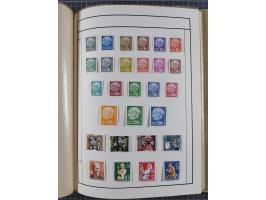 1880/1980 (ca.), alte Sammlung in 3 Bänden, dabei schöne Teile Saar, Danzig und Kolonien sowie Deutschland nach 1945&nbsp;