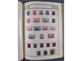 1880/1980 (ca.), alte Sammlung in 3 Bänden, dabei schöne Teile Saar, Danzig und Kolonien sowie Deutschland nach 1945&nbsp;