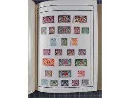 1880/1980 (ca.), alte Sammlung in 3 Bänden, dabei schöne Teile Saar, Danzig und Kolonien sowie Deutschland nach 1945&nbsp;