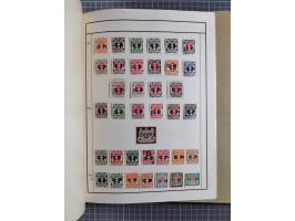 1880/1980 (ca.), alte Sammlung in 3 Bänden, dabei schöne Teile Saar, Danzig und Kolonien sowie Deutschland nach 1945&nbsp;