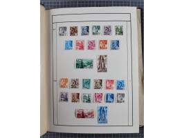 1880/1980 (ca.), alte Sammlung in 3 Bänden, dabei schöne Teile Saar, Danzig und Kolonien sowie Deutschland nach 1945&nbsp;