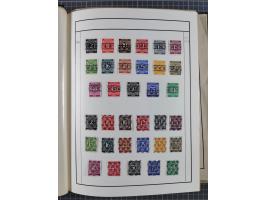 1880/1980 (ca.), alte Sammlung in 3 Bänden, dabei schöne Teile Saar, Danzig und Kolonien sowie Deutschland nach 1945&nbsp;