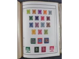 1880/1980 (ca.), alte Sammlung in 3 Bänden, dabei schöne Teile Saar, Danzig und Kolonien sowie Deutschland nach 1945&nbsp;