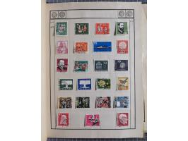 1880/1980 (ca.), alte Sammlung in 3 Bänden, dabei schöne Teile Saar, Danzig und Kolonien sowie Deutschland nach 1945&nbsp;