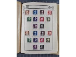 1880/1980 (ca.), alte Sammlung in 3 Bänden, dabei schöne Teile Saar, Danzig und Kolonien sowie Deutschland nach 1945&nbsp;