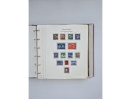 1948/90, in den Hauptnummern augenscheinlich komplette gestempelte Sammlungen Berlin 1948-90 und DDR 1949-90, sowie eine fast