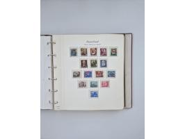 1948/90, in den Hauptnummern augenscheinlich komplette gestempelte Sammlungen Berlin 1948-90 und DDR 1949-90, sowie eine fast
