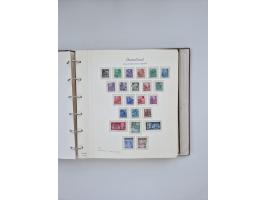 1948/90, in den Hauptnummern augenscheinlich komplette gestempelte Sammlungen Berlin 1948-90 und DDR 1949-90, sowie eine fast
