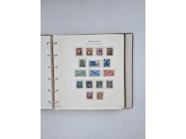 1948/90, in den Hauptnummern augenscheinlich komplette gestempelte Sammlungen Berlin 1948-90 und DDR 1949-90, sowie eine fast