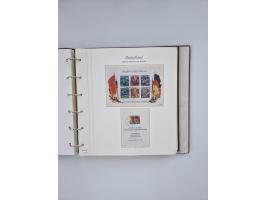 1948/90, in den Hauptnummern augenscheinlich komplette gestempelte Sammlungen Berlin 1948-90 und DDR 1949-90, sowie eine fast