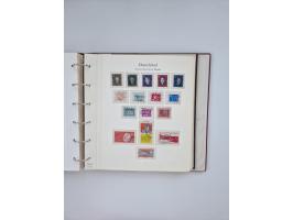 1948/90, in den Hauptnummern augenscheinlich komplette gestempelte Sammlungen Berlin 1948-90 und DDR 1949-90, sowie eine fast