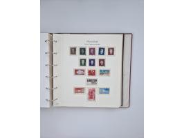 1948/90, in den Hauptnummern augenscheinlich komplette gestempelte Sammlungen Berlin 1948-90 und DDR 1949-90, sowie eine fast