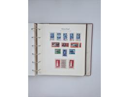 1948/90, in den Hauptnummern augenscheinlich komplette gestempelte Sammlungen Berlin 1948-90 und DDR 1949-90, sowie eine fast