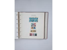 1948/90, in den Hauptnummern augenscheinlich komplette gestempelte Sammlungen Berlin 1948-90 und DDR 1949-90, sowie eine fast