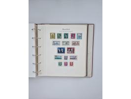 1948/90, in den Hauptnummern augenscheinlich komplette gestempelte Sammlungen Berlin 1948-90 und DDR 1949-90, sowie eine fast