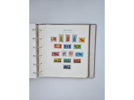 1948/90, in den Hauptnummern augenscheinlich komplette gestempelte Sammlungen Berlin 1948-90 und DDR 1949-90, sowie eine fast