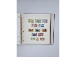 1948/90, in den Hauptnummern augenscheinlich komplette gestempelte Sammlungen Berlin 1948-90 und DDR 1949-90, sowie eine fast