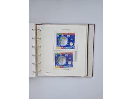 1948/90, in den Hauptnummern augenscheinlich komplette gestempelte Sammlungen Berlin 1948-90 und DDR 1949-90, sowie eine fast