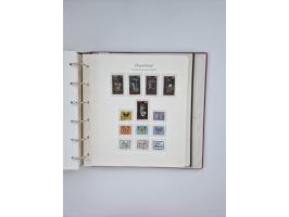 1948/90, in den Hauptnummern augenscheinlich komplette gestempelte Sammlungen Berlin 1948-90 und DDR 1949-90, sowie eine fast