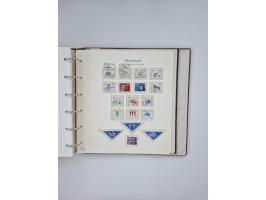 1948/90, in den Hauptnummern augenscheinlich komplette gestempelte Sammlungen Berlin 1948-90 und DDR 1949-90, sowie eine fast