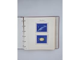 1948/90, in den Hauptnummern augenscheinlich komplette gestempelte Sammlungen Berlin 1948-90 und DDR 1949-90, sowie eine fast