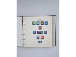 1948/90, in den Hauptnummern augenscheinlich komplette gestempelte Sammlungen Berlin 1948-90 und DDR 1949-90, sowie eine fast