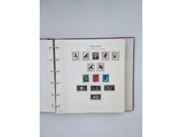 1948/90, in den Hauptnummern augenscheinlich komplette gestempelte Sammlungen Berlin 1948-90 und DDR 1949-90, sowie eine fast