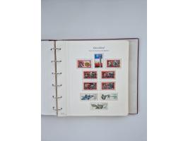 1948/90, in den Hauptnummern augenscheinlich komplette gestempelte Sammlungen Berlin 1948-90 und DDR 1949-90, sowie eine fast