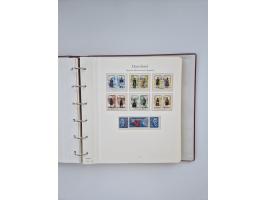 1948/90, in den Hauptnummern augenscheinlich komplette gestempelte Sammlungen Berlin 1948-90 und DDR 1949-90, sowie eine fast