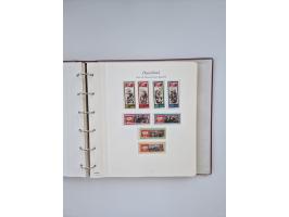 1948/90, in den Hauptnummern augenscheinlich komplette gestempelte Sammlungen Berlin 1948-90 und DDR 1949-90, sowie eine fast