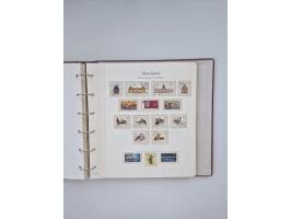 1948/90, in den Hauptnummern augenscheinlich komplette gestempelte Sammlungen Berlin 1948-90 und DDR 1949-90, sowie eine fast