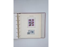 1948/90, in den Hauptnummern augenscheinlich komplette gestempelte Sammlungen Berlin 1948-90 und DDR 1949-90, sowie eine fast