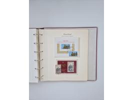 1948/90, in den Hauptnummern augenscheinlich komplette gestempelte Sammlungen Berlin 1948-90 und DDR 1949-90, sowie eine fast