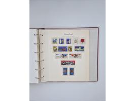 1948/90, in den Hauptnummern augenscheinlich komplette gestempelte Sammlungen Berlin 1948-90 und DDR 1949-90, sowie eine fast