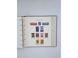 1948/90, in den Hauptnummern augenscheinlich komplette gestempelte Sammlungen Berlin 1948-90 und DDR 1949-90, sowie eine fast