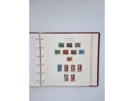 1948/90, in den Hauptnummern augenscheinlich komplette gestempelte Sammlungen Berlin 1948-90 und DDR 1949-90, sowie eine fast