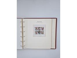 1948/90, in den Hauptnummern augenscheinlich komplette gestempelte Sammlungen Berlin 1948-90 und DDR 1949-90, sowie eine fast