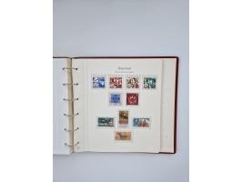 1948/90, in den Hauptnummern augenscheinlich komplette gestempelte Sammlungen Berlin 1948-90 und DDR 1949-90, sowie eine fast