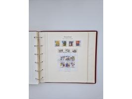 1948/90, in den Hauptnummern augenscheinlich komplette gestempelte Sammlungen Berlin 1948-90 und DDR 1949-90, sowie eine fast