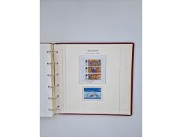 1948/90, in den Hauptnummern augenscheinlich komplette gestempelte Sammlungen Berlin 1948-90 und DDR 1949-90, sowie eine fast