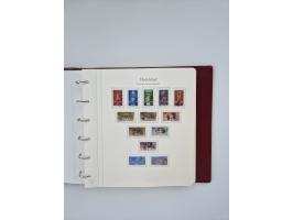 1948/90, in den Hauptnummern augenscheinlich komplette gestempelte Sammlungen Berlin 1948-90 und DDR 1949-90, sowie eine fast