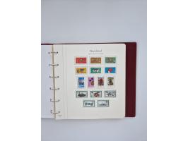 1948/90, in den Hauptnummern augenscheinlich komplette gestempelte Sammlungen Berlin 1948-90 und DDR 1949-90, sowie eine fast