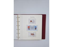 1948/90, in den Hauptnummern augenscheinlich komplette gestempelte Sammlungen Berlin 1948-90 und DDR 1949-90, sowie eine fast