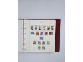 1948/90, in den Hauptnummern augenscheinlich komplette gestempelte Sammlungen Berlin 1948-90 und DDR 1949-90, sowie eine fast