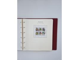 1948/90, in den Hauptnummern augenscheinlich komplette gestempelte Sammlungen Berlin 1948-90 und DDR 1949-90, sowie eine fast