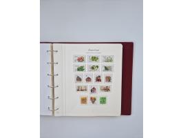 1948/90, in den Hauptnummern augenscheinlich komplette gestempelte Sammlungen Berlin 1948-90 und DDR 1949-90, sowie eine fast