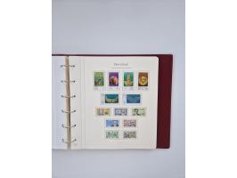 1948/90, in den Hauptnummern augenscheinlich komplette gestempelte Sammlungen Berlin 1948-90 und DDR 1949-90, sowie eine fast