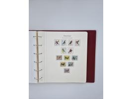 1948/90, in den Hauptnummern augenscheinlich komplette gestempelte Sammlungen Berlin 1948-90 und DDR 1949-90, sowie eine fast